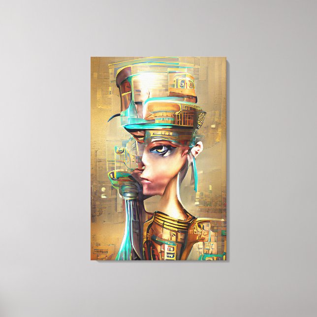 Nefertiti  canvas print (Front)