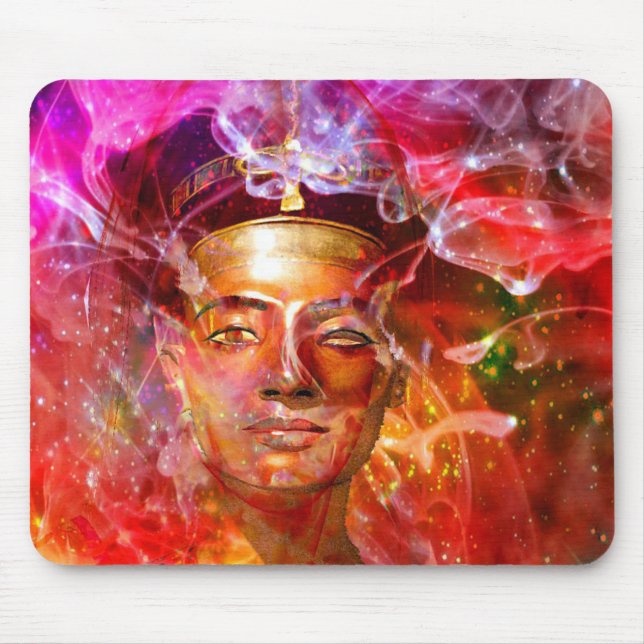 Nefertiti Egyptian queen Mouse Pad (Front)