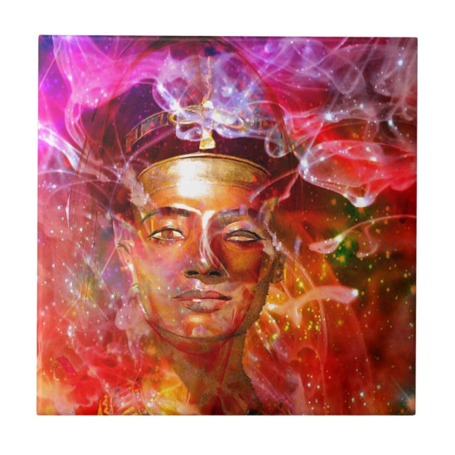 Nefertiti Egyptian queen Tile (Front)
