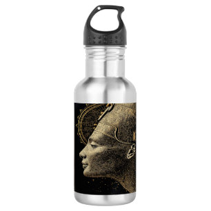 Nefertiti Modern Silhouette Line Art 532 Ml Water Bottle