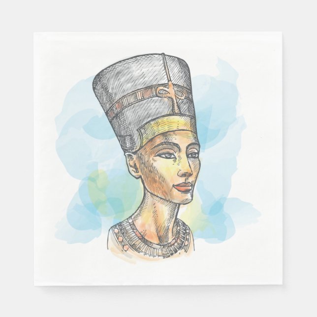 Nefertiti Napkin (Front)