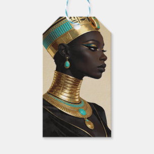 Nefertiti Returns — Ancient Egyptian African Queen Gift Tags