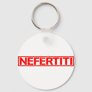 Nefertiti Stamp Key Ring