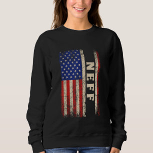 Neff Last Name Shirt Neff Name American Flag