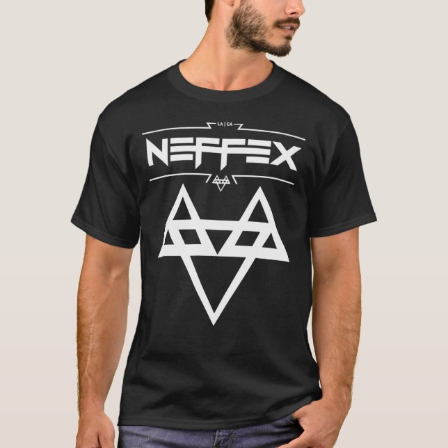 NEFFEX 2 Logo White   T-Shirt (Front)