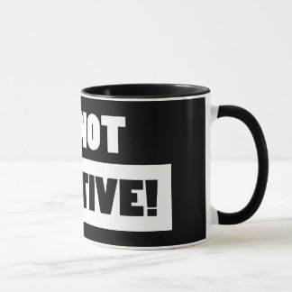 Negative (black) mug