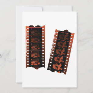 Negative Film Strip Invitation
