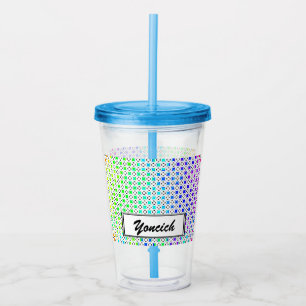 Negative Gamepad by Kenneth Yoncich Acrylic Tumbler