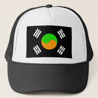 Negative South Korean Flag Trucker Hat
