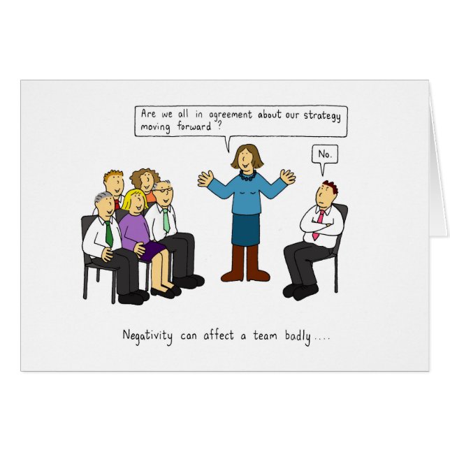 Negativity in the Workplace Humour (Front Horizontal)