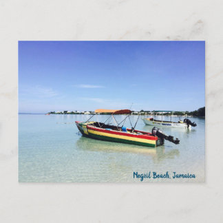 Negril Beach, Jamaica Postcard