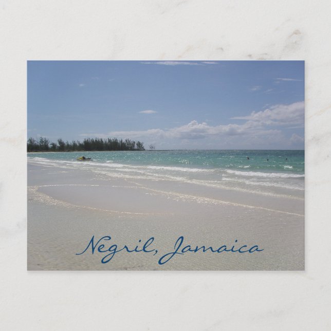 Negril, Jamaica Postcard (Front)