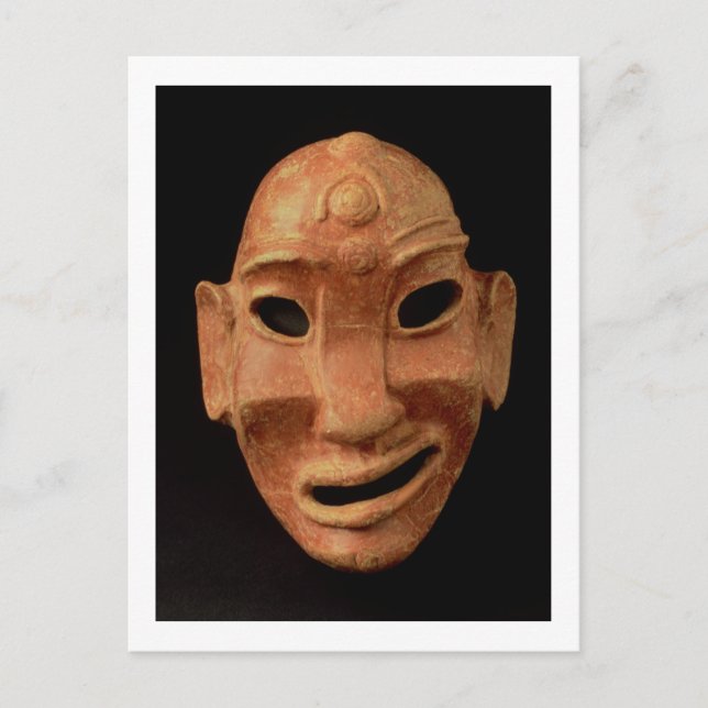 Negroid mask from Carthage, 7th-6th century BC (te Postcard (Front)