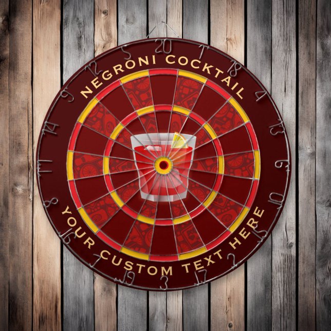 Negroni Cocktail Dartboard (Creator Uploaded)