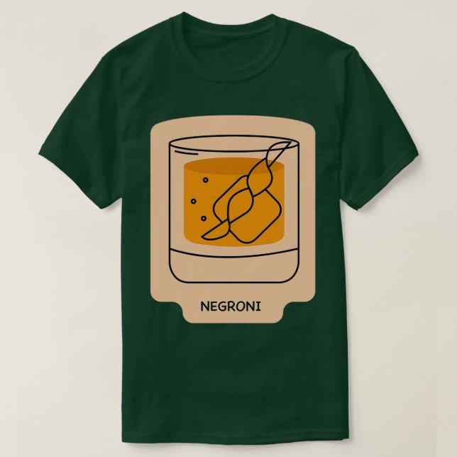 Negrony T-Shirt (Design Front)