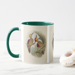 Negros Yellow-Faced Woodpecker by John Gould Mug