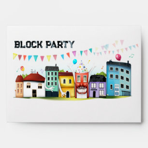 Neighborhood Block Party Envelope