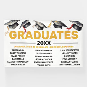 Neighborhood High School Graduation Banner