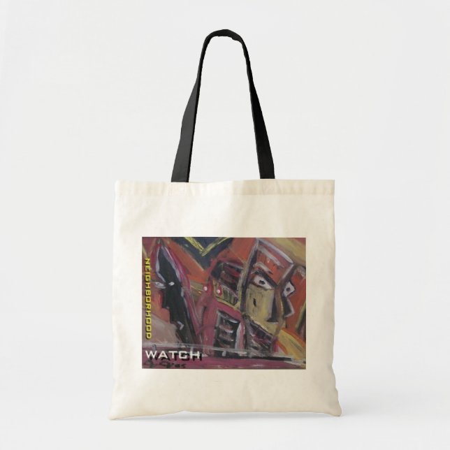 Neighborhood Watch Tote Bag (Front)