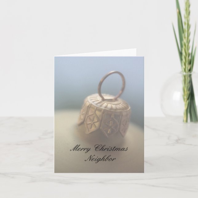 Neighbour Merry Christmas card (Front)