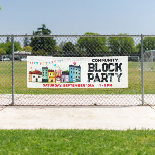 Neighbourhood Block Party Banner