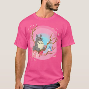 Neighbourhood Cherries Gradient Blue Background T-Shirt