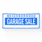 Neighbourhood Garage Sale Banner 2.5' X 6'