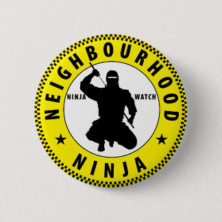neighbourhood Ninja 6 Cm Round Badge