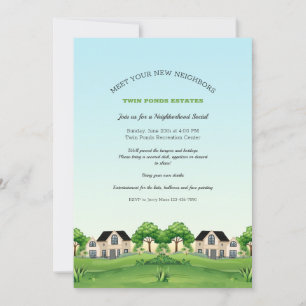 Neighbours Meet and Greet Invitation