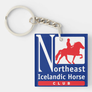 NEIHC Double sided Keychain