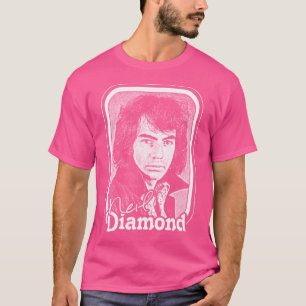 Neil Diamond  Retro 70S Fan Design T-Shirt