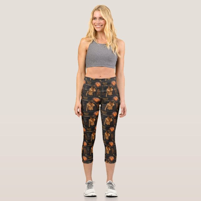 Neil Diremond: a Parody Capri Leggings (Front)