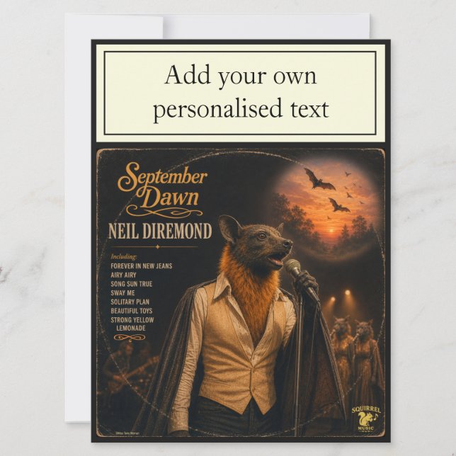 Neil Diremond Album: a Parody (Front)
