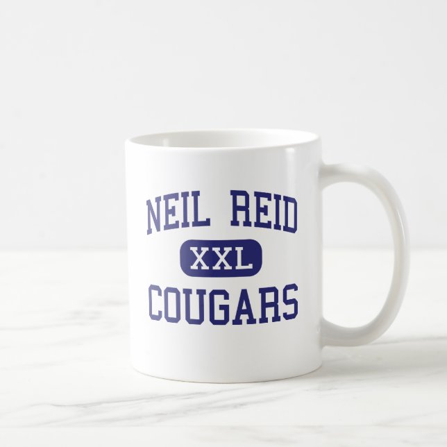 Neil Reid - Cougars - High - Clinton Township Coffee Mug (Right)