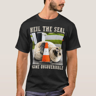 Neil The Seal Become Ungovernable Funny Elephant T-Shirt