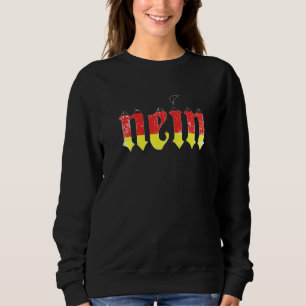 Nein German No Kids Saying Germany Vintage Sweatshirt