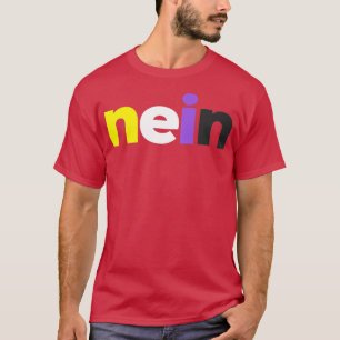 Nein Nonbinary Pride T-Shirt