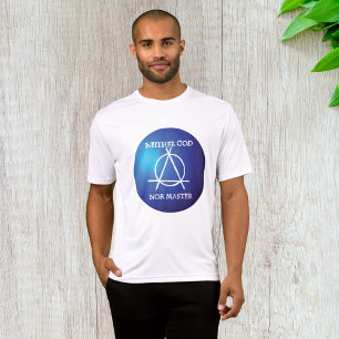 Neither God Nor Master Anarchy Symbol  T-Shirt