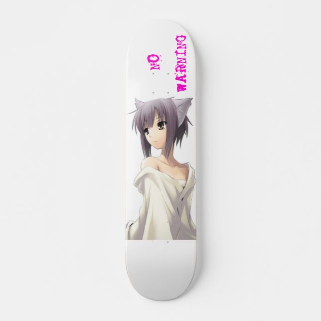 neko1, NO WARNING Skateboard (Front)