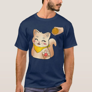 Neko Cat Ramen Funny Cute Kawaii Anime Tee Japanes