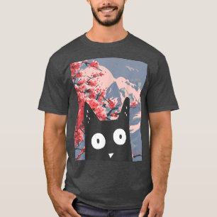 Neko Japan Manga Harajuku Otaku Graphic Artwork Ka T-Shirt