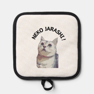NEKO JARASHI trivet by ramu Pot Holder