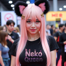 Neko Queen Anime Cat Lover