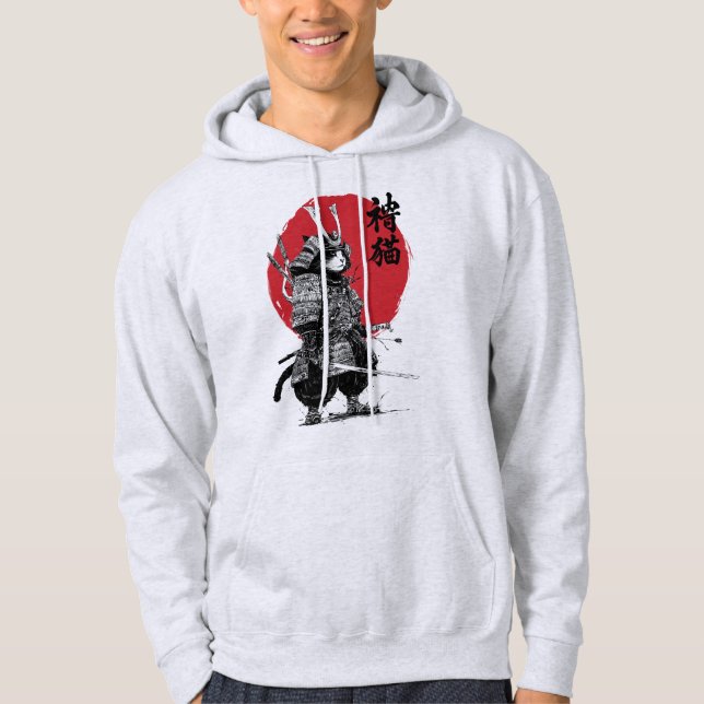 Neko Samurai Hoodie (Front)