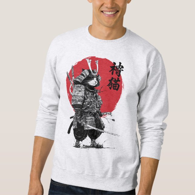 Neko Samurai Sweatshirt (Front)