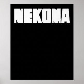 Neko Volleyball Practice Anime Manga Cosplay Poster