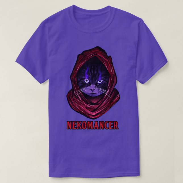 Nekomancer Red Headscarf T-Shirt (Design Front)