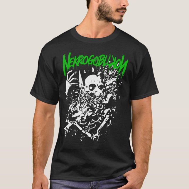 Nekrogoblikon Merch Nekrogoblikon Gift Halloween D T-Shirt (Front)