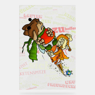 Nelio & Mael - Der ungeplante Silvester-Abflug Acrylic Sign