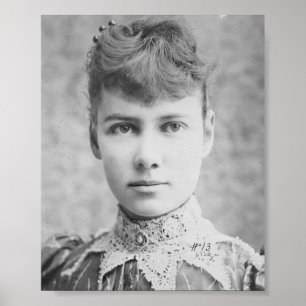 Nellie Bly - Early American Journalist - Print